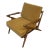 Mid Century Style Z Chair in Walnut For Sale