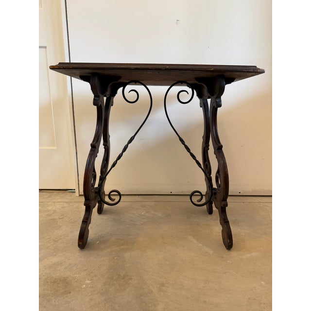 Mid-Century Modern Mid 20th Century Willem Dieperink Langeris Arts & Crafts Copper Panel Relief Table For Sale - Image 3 of 16