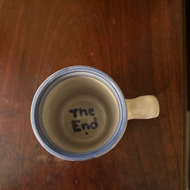 1970s Hadley Pottery Mug With Boy For Sale - Image 4 of 10
