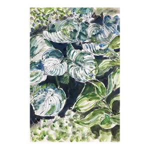 Josie Capstick English Botanical Watercolor Painting