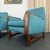 1960s Mid-Century Modern Adrian Pearsall Style Upholstered Walnut Lounge Armchairs For Sale In New York - Image 6 of 10