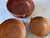 Ceramic Set of 3 Vintage Mexican Terra Cotta Nesting Bowls For Sale - Image 7 of 10