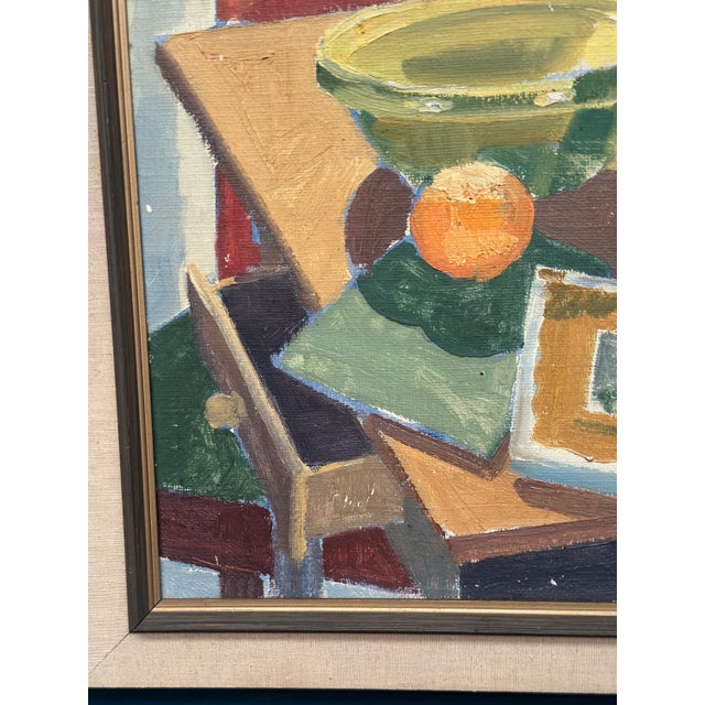 Eli Rasmussen, Opstilling, 1953, Oil Painting on Canvas, Framed For Sale - Image 18 of 18