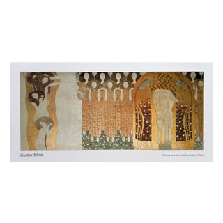 Gustav Klimt, Beethoven Frieze: This Kiss to the Whole World, Print For Sale
