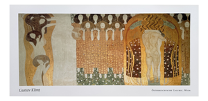 Gustav Klimt, Beethoven Frieze: This Kiss to the Whole World, Print