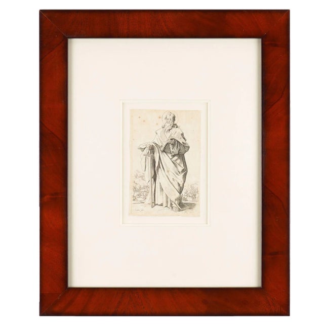 Set of Six Engravings of Biblical Figures by Jacques Callot, 1631 For Sale - Image 9 of 12