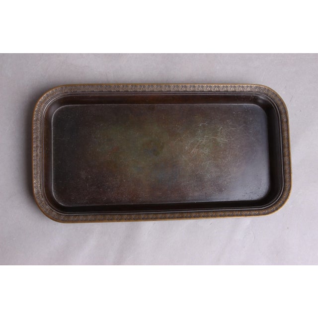 Antique Danish Model B103 Bowl in Bronze by Just Andersen, 1920s For Sale - Image 6 of 10