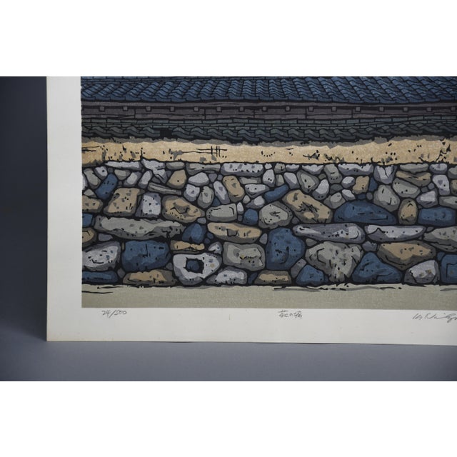 Japanese prints, art, are exempt from all u.s. Import tariffs but please, do check. “wall in hagi” — serene architectural...