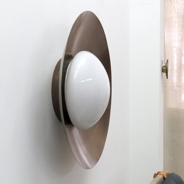 Iowa™ Flushmount Light by Gallery L7 For Sale In Los Angeles - Image 6 of 10