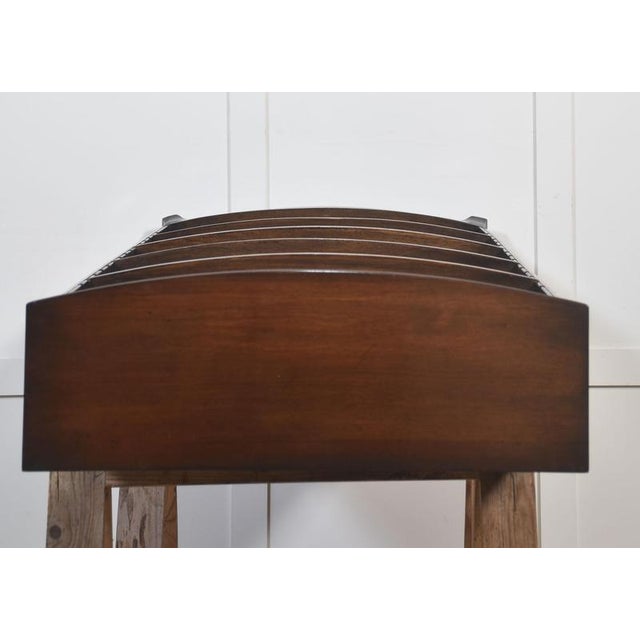 Mahogany Inlaid Open Bookcase, 1890s For Sale - Image 12 of 13