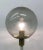 Vintage White and Gilt Floor Lamp with Glass Globe, 1970s For Sale - Image 6 of 11