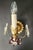 Gilt Floral Wall Lamps with Murano Glass Flowers, Italy, 1960s, Set of 2 For Sale - Image 16 of 18