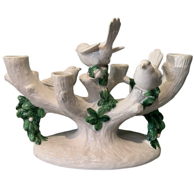 What a wonderful and rare piece! I haven't seen another: Whimsical and highly sculptural vintage Italian ceramic...