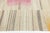 Contemporary Minimalist Wool Kilim Rug With Abstract Ikatesque Accents in Rose For Sale In New York - Image 6 of 12