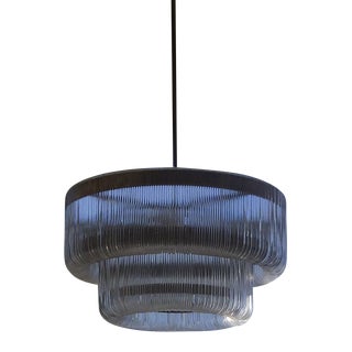West Elm Waterfall Chandelier For Sale