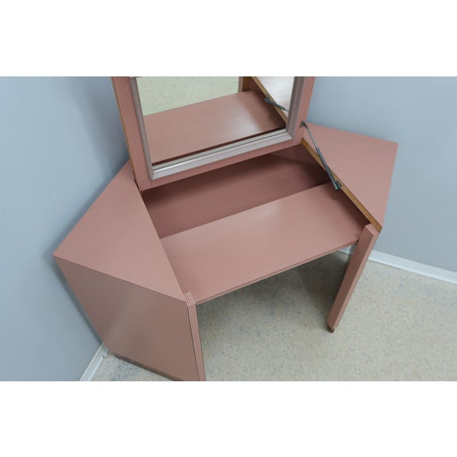 Mid-Century Modern Vintage Dressing Table attributed to Ettore Sottsass, 1960s For Sale - Image 3 of 16