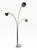 1970s Space Age Brass and Marble Arc Floor Lamp For Sale - Image 4 of 18