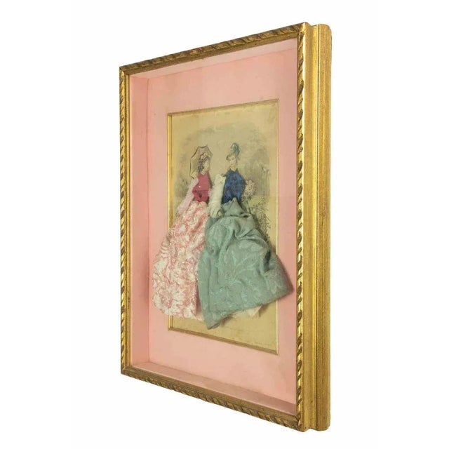 Unknown, Toilettes de Mme Bréant-Castel, Etching, 1879 For Sale - Image 3 of 4