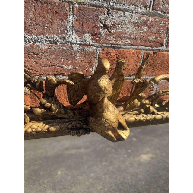 W: 160cm (63")h: 119cm (46.9")d: 6cm (2.4") a highly impressive large antique english 19th century carved wood & gesso...