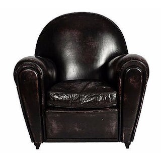 Leather Vanity Fair Club Chairs - A Pair For Sale