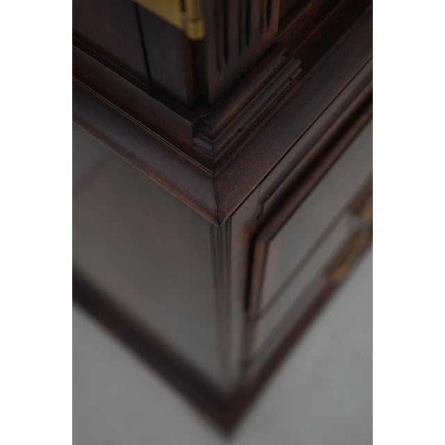 Henredon Aston Court Walnut Bedroom Armoire For Sale - Image 10 of 18