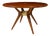 Italian Mid-Century Modern Circular Dining Table/ Center Table For Sale