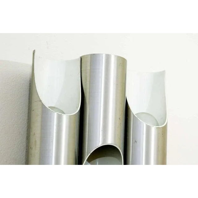 RAAK 1960s Fuga Metal Tubular Wall Sconce by Maija Liisa Komulainen for Raak Amsterdam For Sale - Image 4 of 5