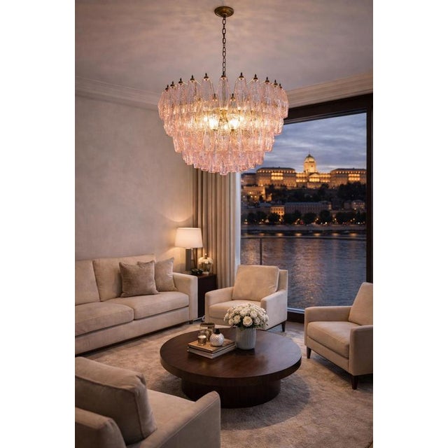 Vintage Murano Chandelier, 1990s For Sale - Image 15 of 18