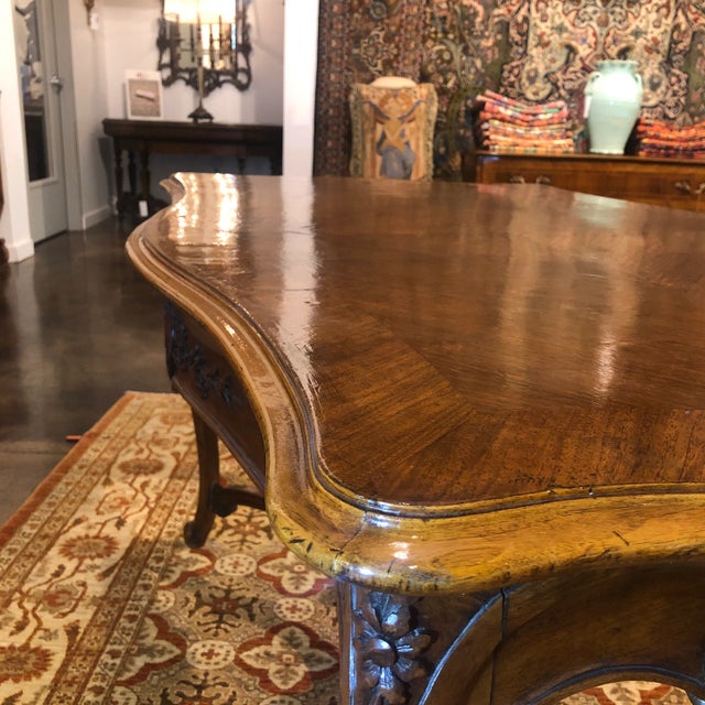 Antique Hand-Carved and Shaped Center Table For Sale - Image 12 of 13