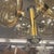 Metal Vintage Four-Light Chandelier with Gold Smoked Glass Spheres, 1970s For Sale - Image 7 of 9