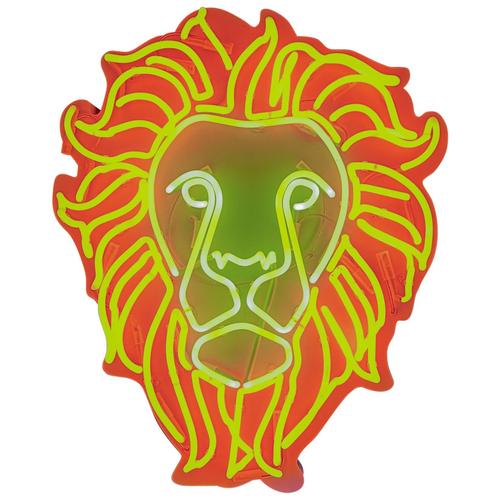 Large Vintage English Neon Wall Light, 2017 For Sale - Image 9 of 9