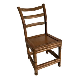 Bamboo Ladder Back Children’s Chair For Sale