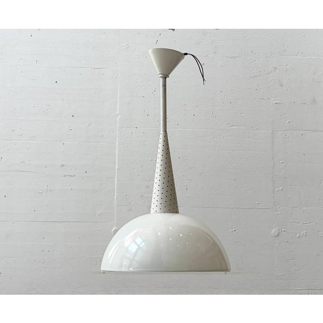 Pendant Lamp by Mathieu Matégot for Holophane, France, 1950s For Sale - Image 3 of 13