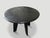 Andrianna Shamaris Mid Century Couture Espresso Teak Wood Stained Table For Sale - Image 4 of 6