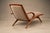 Rare Brazilian Modern Chaise Lounge in Caviúna and Mohair, John Graz, 1950s For Sale - Image 10 of 18