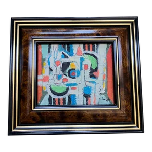 Contemporary Original Abstract Painting by Stephen Heigh “Magic Time”