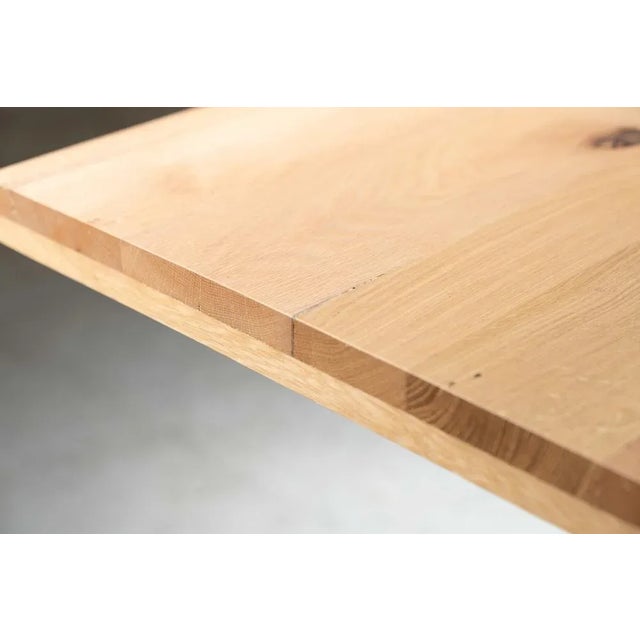 Black Oak Dining Table from Di Carrozziere, 2000s For Sale - Image 8 of 10