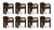 Double Arch Dining Chair in Dark Brown Cotton Velvet from Insidherland, Set of 8 For Sale - Image 10 of 10