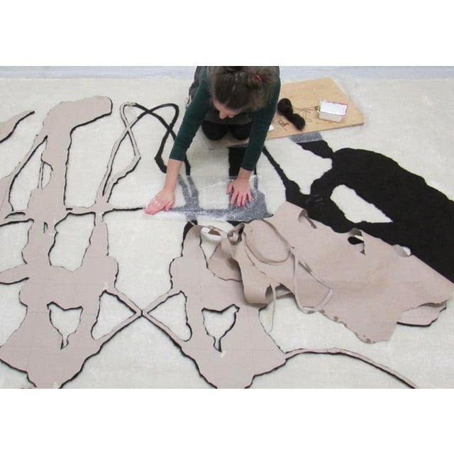 Brigitta Varadi Large Scale Contemporary Wall Tapestry, 115” X 70” For Sale - Image 9 of 11