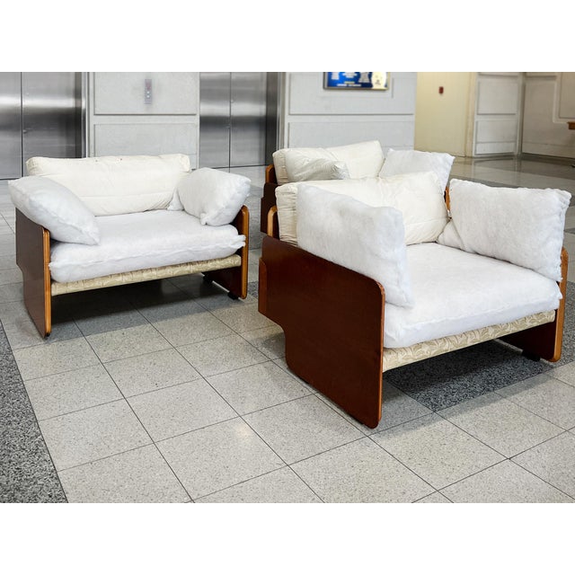 Rare Ico Parisi Italian Modern Lounge Chairs for m.i.m - A Set of 3 For Sale - Image 14 of 14