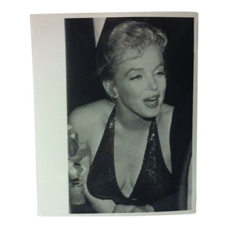 Circa 1960 "Marilyn Monroe" Vintage Associated Press Black & White Photograph For Sale
