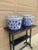 Early 21st Century Early 21st Century Chinoiserie Large Blue and White Porcelain Planters - A Pair For Sale - Image 5 of 8
