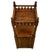 Antique English Golden Oak Cabinet, 1900s For Sale - Image 3 of 15