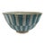 1960s Royal Copenhagen Striped Crackle Glaze Bowl For Sale