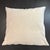 Hand Made and Hand Embroidered Cream on Cream Pillow With New Insert For Sale - Image 9 of 9
