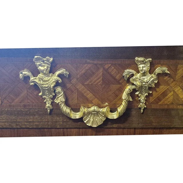 Louis XV Style French Chest of Drawers, 1950s For Sale - Image 6 of 7