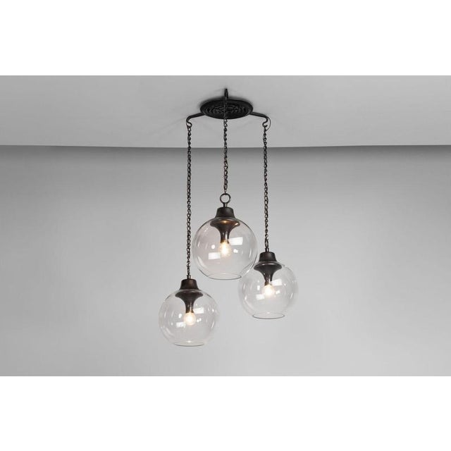 Azucena Vintage Grappolo LS10 Pendant Light by Luigi Caccia Dominioni for Azucena, 1965 For Sale - Image 4 of 17
