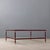 Metal Vintage Center Table in Glass, 1980s For Sale - Image 7 of 8