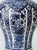 Delft Blue Ceramic Table Lamps with Persimmon Silk Shades from Boch Frères, 1960s, Set of 2 For Sale - Image 15 of 18