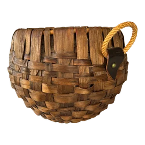 Mid 20th Century Mid Century Basket From Handmade in Italy